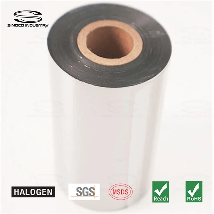 Wax-Resin Ribbon Jumbo Roll Termali Transfer Ribbon